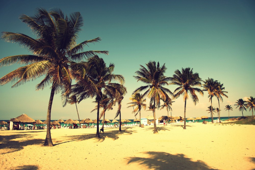 Kuba - pláž